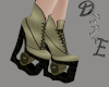 Eccentric Ivory Shoes