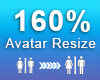 160% Avatar Scaler M/F