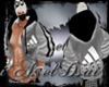 `A' AD HOOD BLACKGRAY