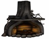 witches fire place