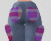 Occ. plaid hearts light