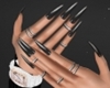 silver nails+rings