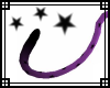 Purple Star Furry Tail