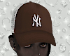 Brown cap