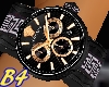 (B4) Versace Blk Watch M
