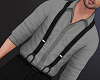 Vito Black Suspenders