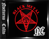 Black Metal Sticker
