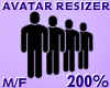 Avatar Resizer 200%