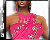 A~Pink PArty Sari