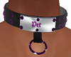 Purple Jewled Collar
