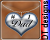 #1 Dad necklace