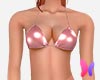 Dusky pink bikini top