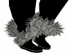 GQ Style Fur Boots Black