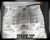 PGLT RIPPED PLAID PANTS