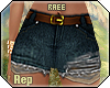 ® Rep Denim Shorts