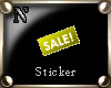 "NzI Sale 7 Sticker