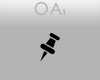 OA1 | Push pin (b)