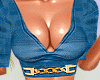 CC Strapless Denim- Set