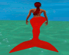 Red mermaid fit