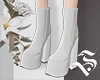 S - Boots White