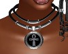 Ankh Black Leather