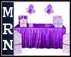 Purple Gift Table