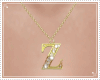 Necklace of letters Z