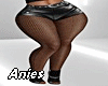 *A Leather Shorts Tights