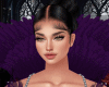 Purple Neck Feather