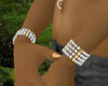 24K diamond bracelet L