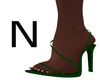 Holiday Green Heels