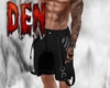 Devil D Grey Cargo Short