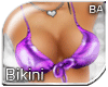 -BA- Purple Model Bikini