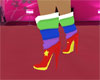 Rainbow Bright Boots