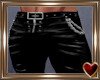 Ⓣ Black Leather Pants