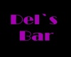 *sw 80s Del`s Bar neon