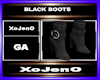 BLACK BOOTS