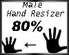 Hands Resizer 80% M