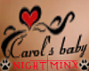 Carol's Baby chest tat
