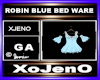 ROBIN BLUE BED WARE