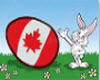 CANADIAN EASTER STICKER