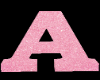 PINK LETTER A