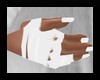 [LD]White Leather Gloves