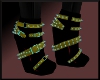 IVI Yellow Spiked Boots