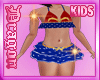 KIDS Wonder Woman Bikini