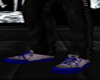 [DA] blue trim shoes