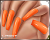 Orange Nails
