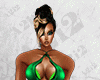 Jewels Green Dress
