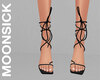 Poolside Heels Black