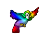 Rainbow bird